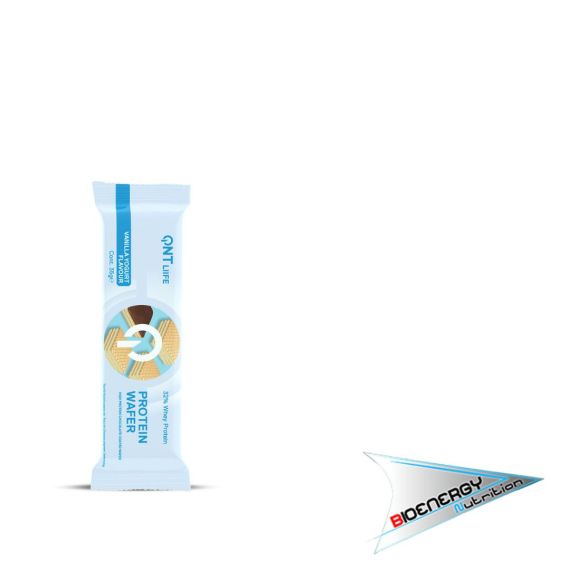 Qnt-PROTEIN WAFER (Conf. 12 barrette da 35 gr)   Yogurt Vaniglia  